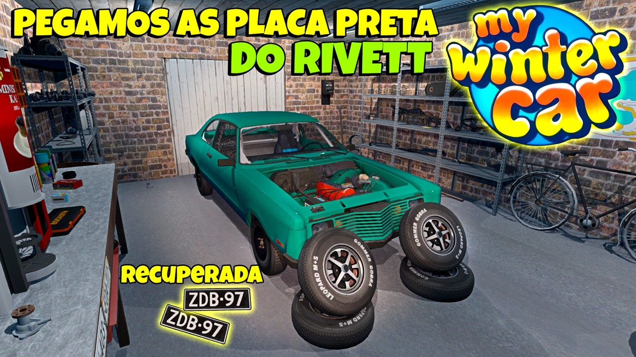 Resolvemos o Problema de Aquecimento do Rivett e Montamos Rodas para o Rally - My Winter Car #050