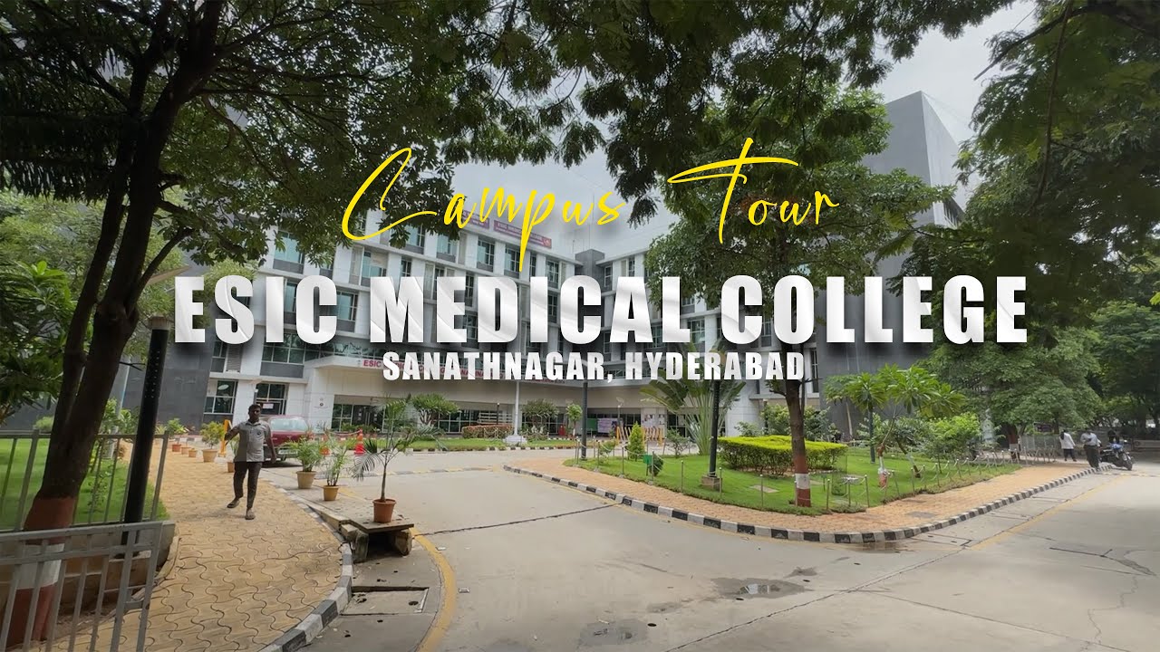 A Day at ESIC Medical College Hyderabad | Full Campus Tour by a Med Student