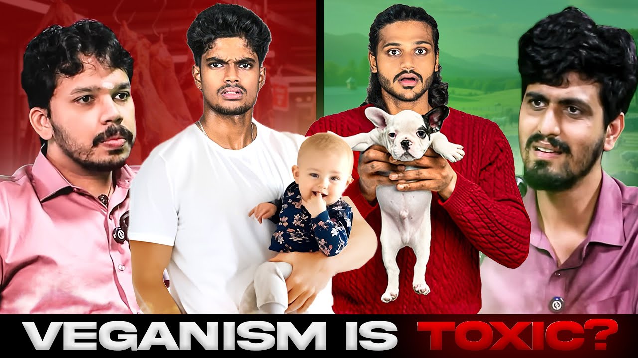 Reacting To The Vegan Debate | Save BABY or PUPPY ❓