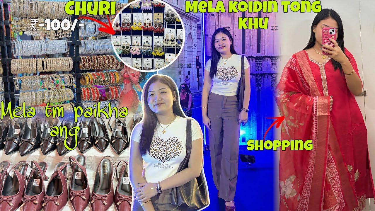 Jaalpari mela paiya khu tbk bo 😍 | Shopping khy mani tini 🤗 | Tm paikha ang 🤭 | Ririsavlogs ❤️ 