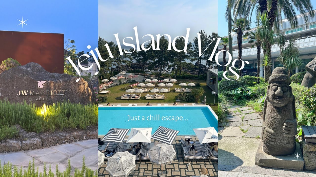 【Vlog：Jeju Island】大人女子が行くチェジュ島3泊4日Chill旅
