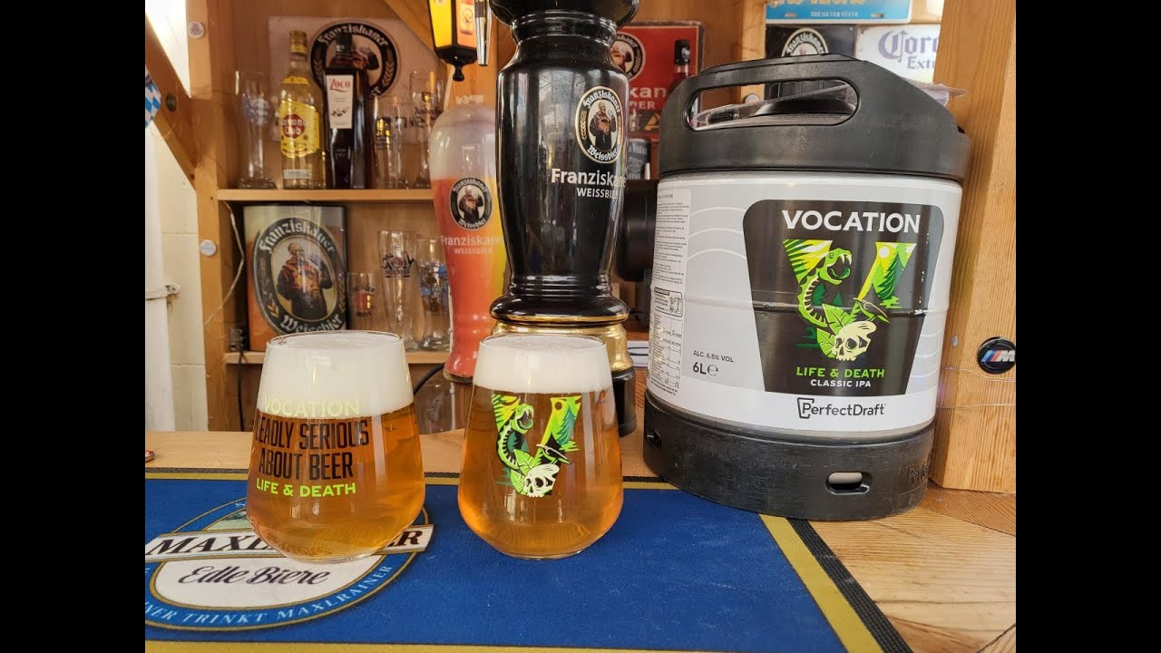КЕГ 6Л VOCATION LIFE & DEATH 6,5% ABV ДЛЯ PERFECTDRAFT PRO