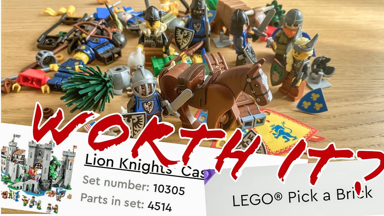 Lego Pick a Brick minifigure prices