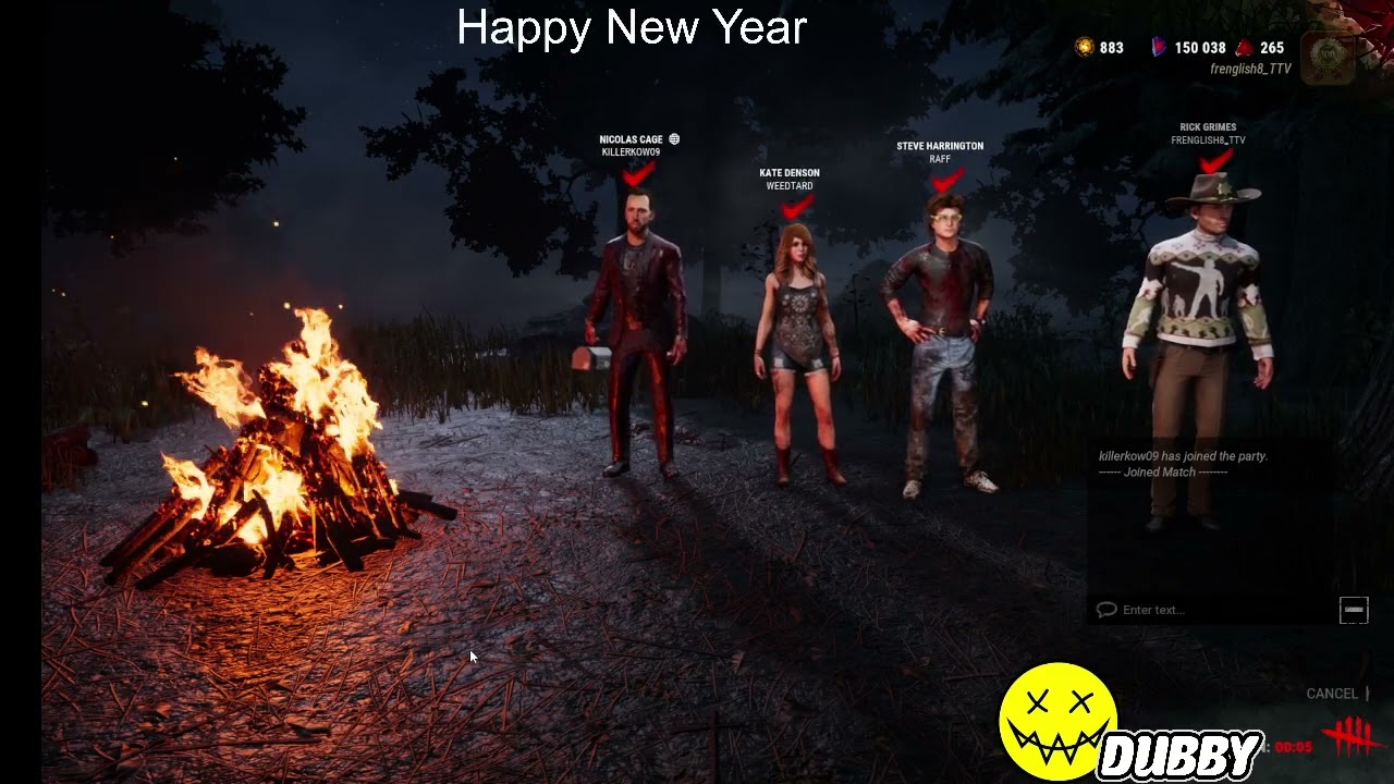 January 6, 2026 Evening Stream: Dead by Daylight SWF Games
