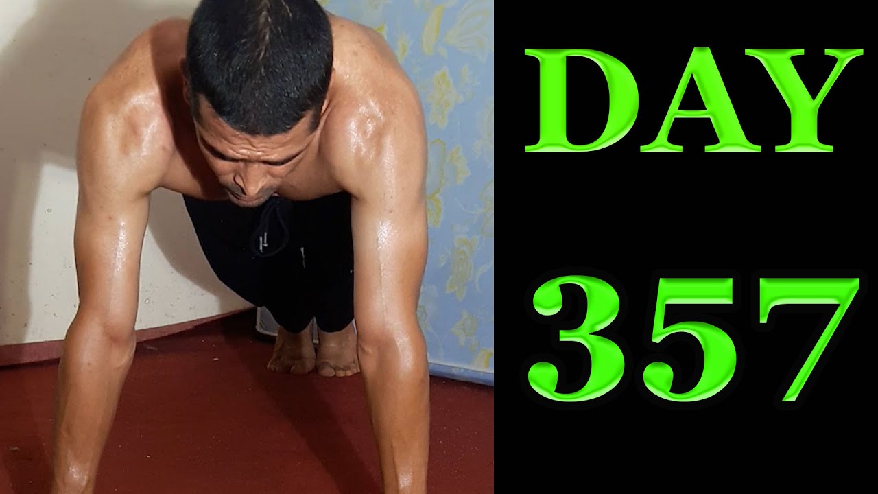 DAY 357 - 460 push ups