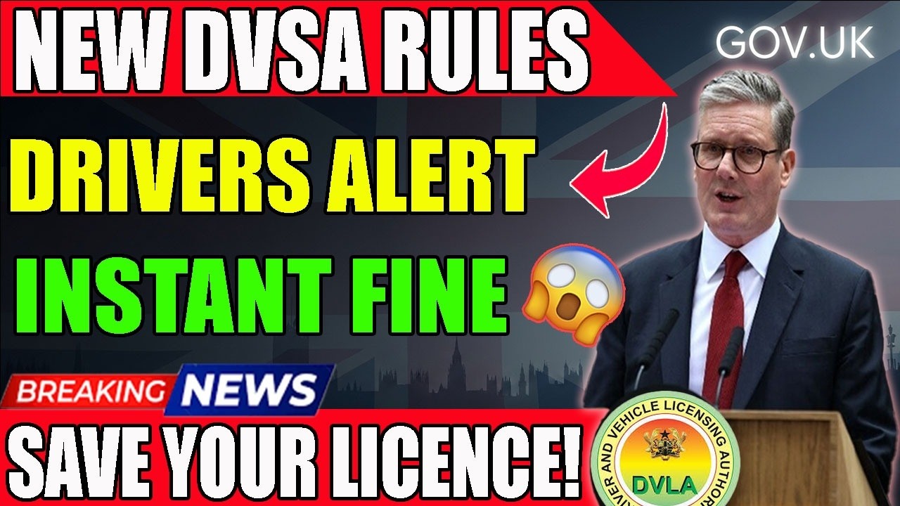 🚨 DVSA Reveals NEW Driving Licence Rules TODAY &ndash; Thousands Affected!