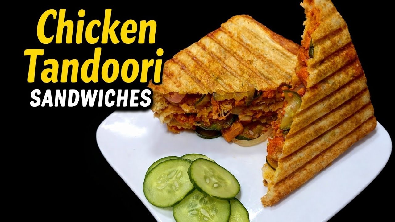 This is the Best Sandwich for Iftar ! Tandoori Chicken Sandwiches 