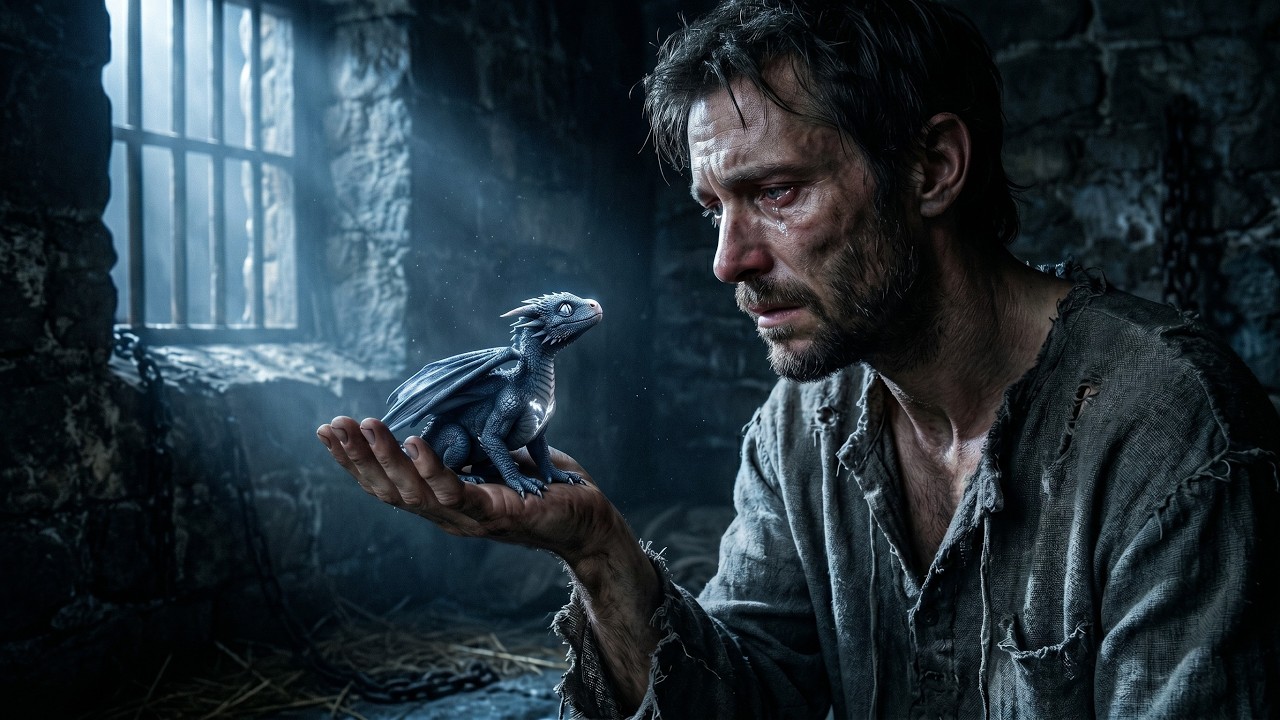 A Tiny Dragon Hatchling Kept Visiting a Forgotten Prisoner&mdash;Nobody Knew They Shared the Same Secret