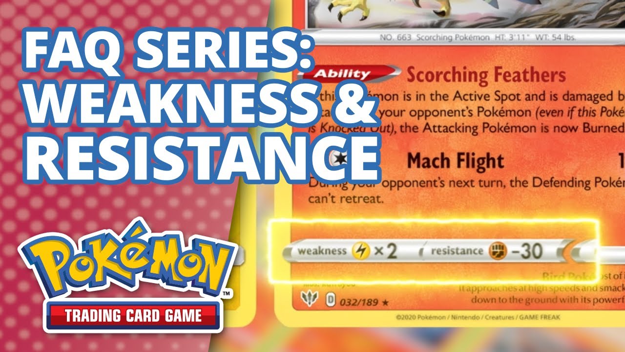 Weakness & Resistance ➕|➖ Learn to Play the Pok&eacute;mon TCG