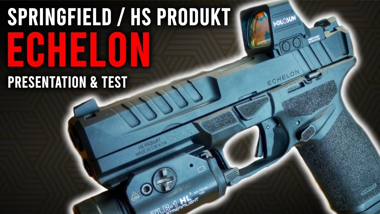 SPRINGFIELD ECHELON : LE MEILLEUR PISTOLET DE COMBAT ?