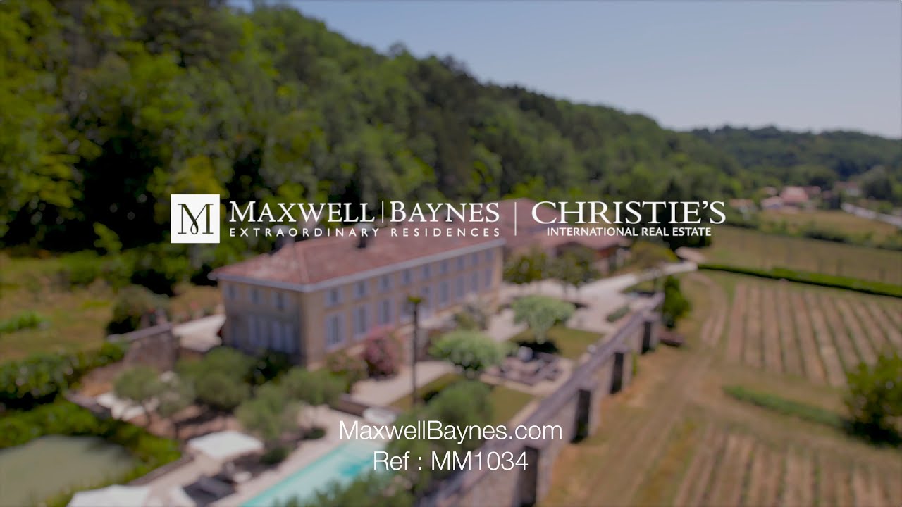 Impressive French Chateau for Sale near Bordeaux.  Maxwell-Baynes MM1034