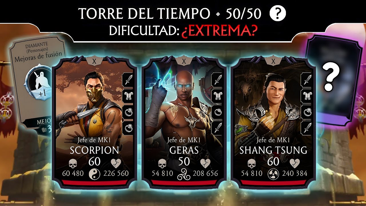 ЭТА БИТВА 50 СЛОЖНАЯ! БАШНЯ КОНЦА ВРЕМЕНИ B Mortal Kombat Mobile