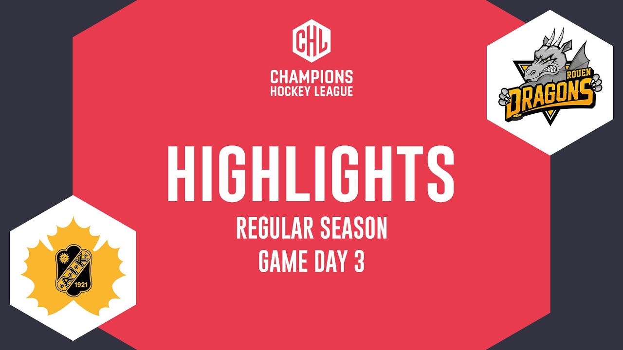 Highlights | Skellefteå AIK vs Rouen Dragons