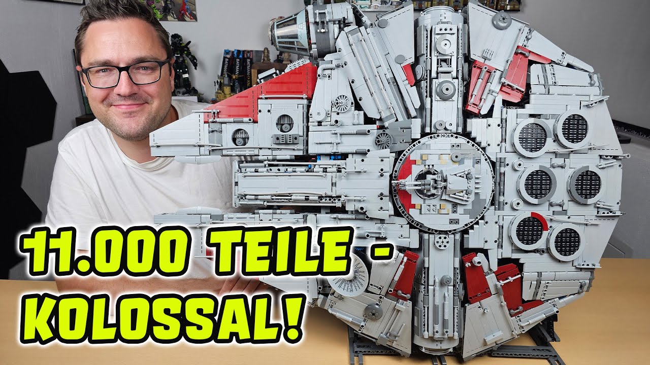 11.000 Teile, unter 300 Euro: Ein Monstrum! - K-Box 10521 Millennium Falcon [Star Wars]