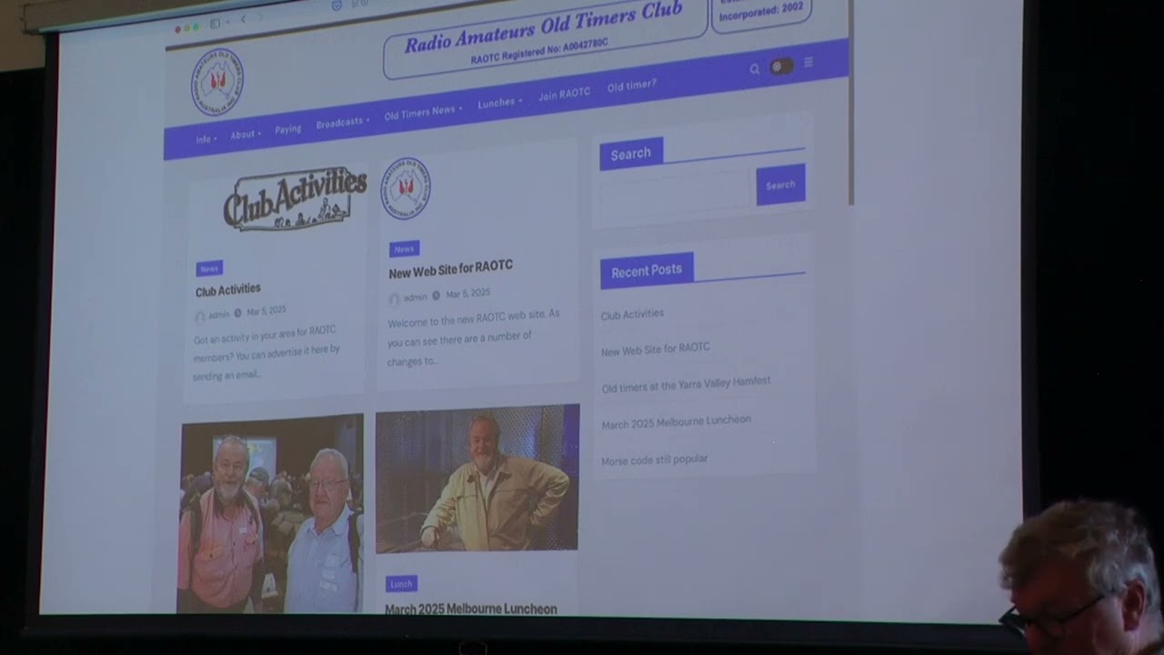 Preview of the new RAOTC website
