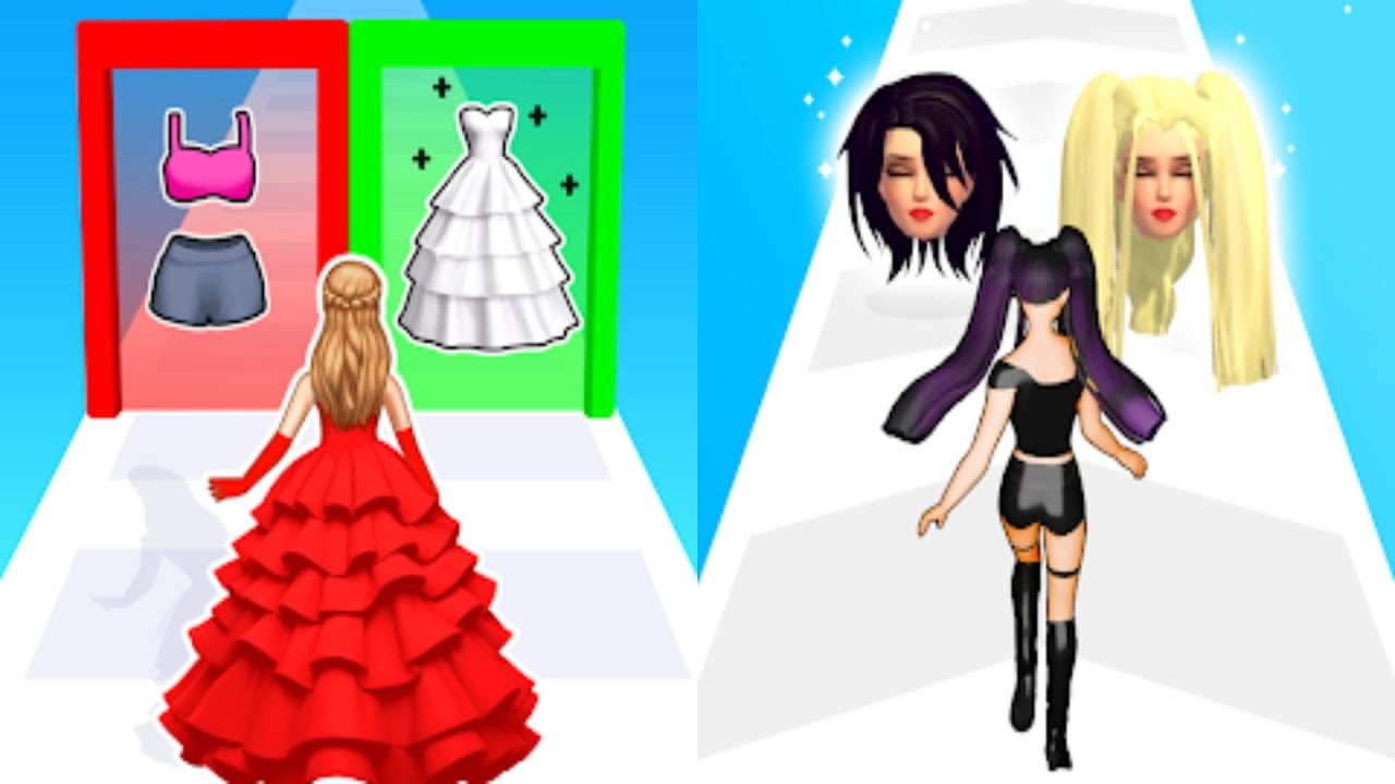 Build A Doll vs Build A Queen - Gameplay Walkthrough - (iOS, Android)