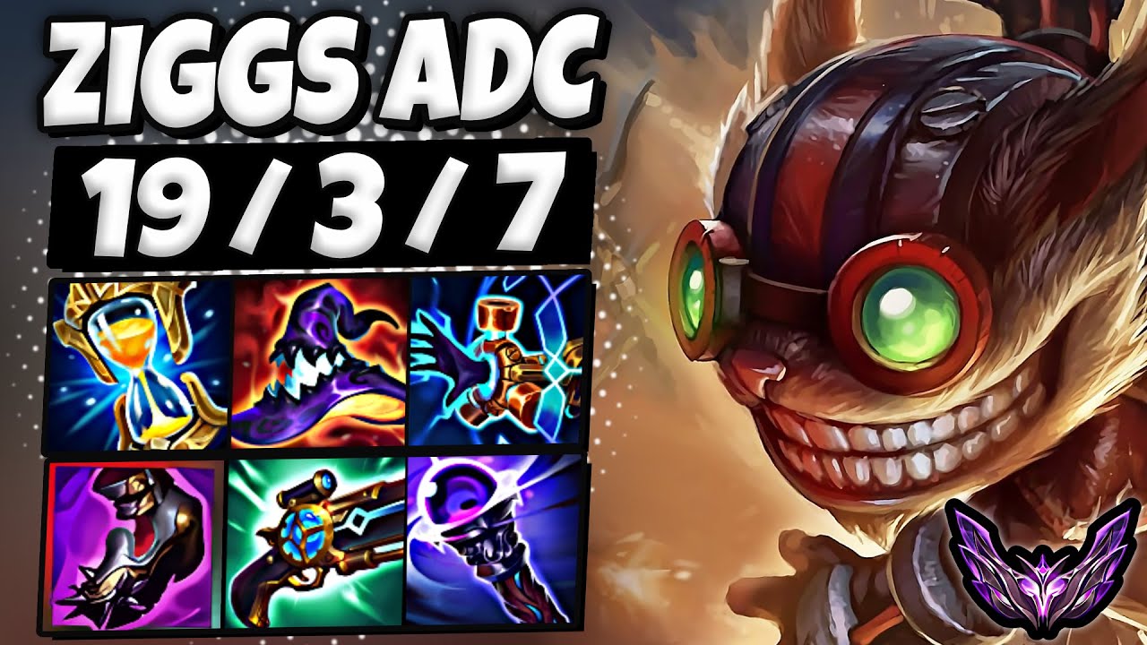 Ziggs vs Lucian ADC [ TripleKill ] Korea Master Patch 25.22 ✅