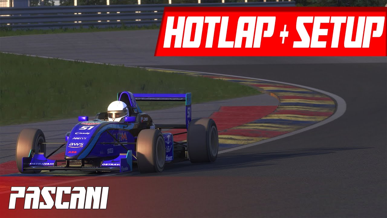 Assetto Corsa | Pascani Motorpark | Tatuus FA01 | 1:36.233 | + Setup