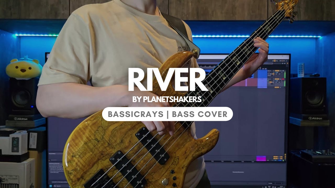 River | Planetshakers | Bass Cover (4K)