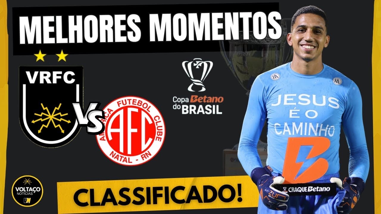 AO VIVO🎙️VOLTAÇO X AMÉRICA RN💛🖤COPA DO BRASIL 🇧🇷 JORNADA DO VN🖤💛🎙️