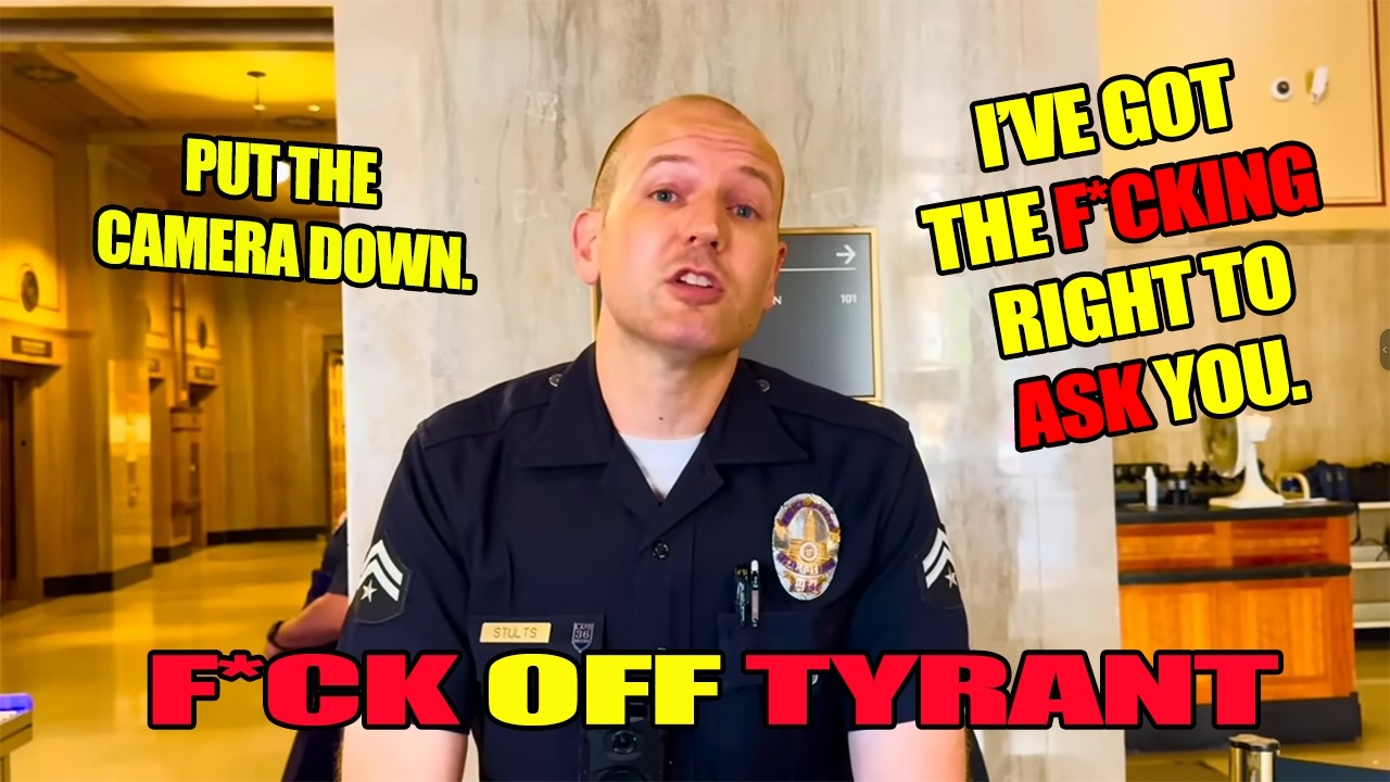 First Amendment Auditor Denied Entry at Los Angeles City Hall