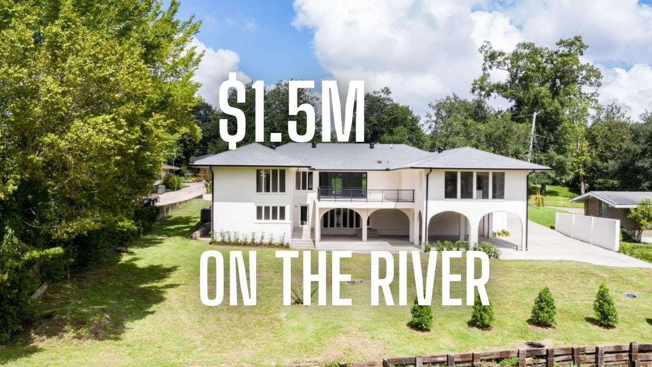 Inside a $1.45 Million Home on The River in Lafayette LA Bendel Gardens Luxury Home Tour
