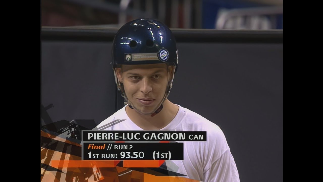 Pierre-Luc Gagnon - X Games 2002 Vert Gold Medal Run [1080p60 Upgrade]