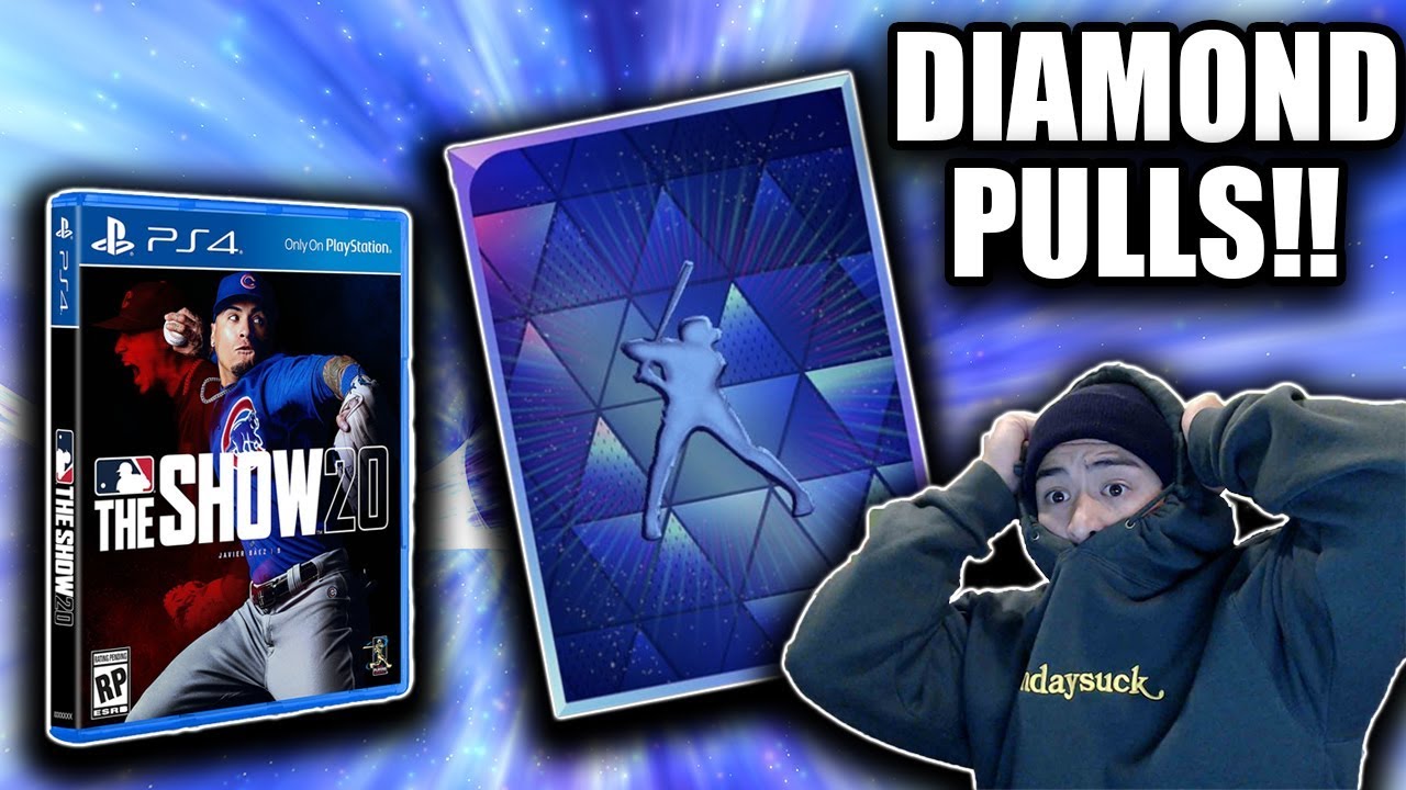 FIRST PACK OPENING OF MLB THE SHOW 20!! (WE FINALLY PACK DIAMONDS THIS YEAR?!)