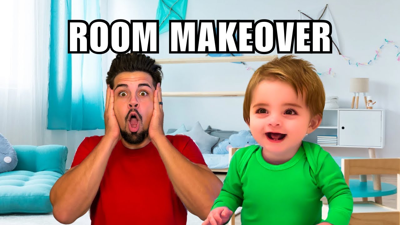 Surprising My Son With A DREAM ROOM MAKEOVER!