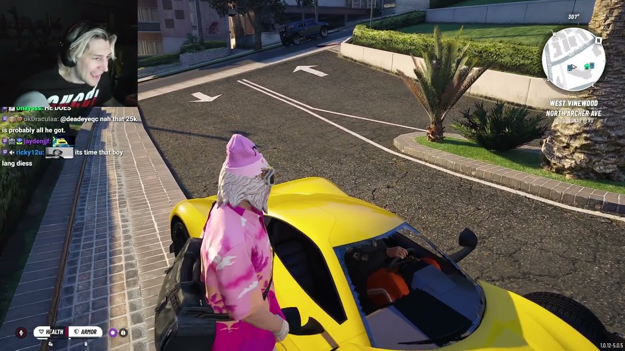 XQC PLAYS GTA RP NOPIXEL V (part 27)
