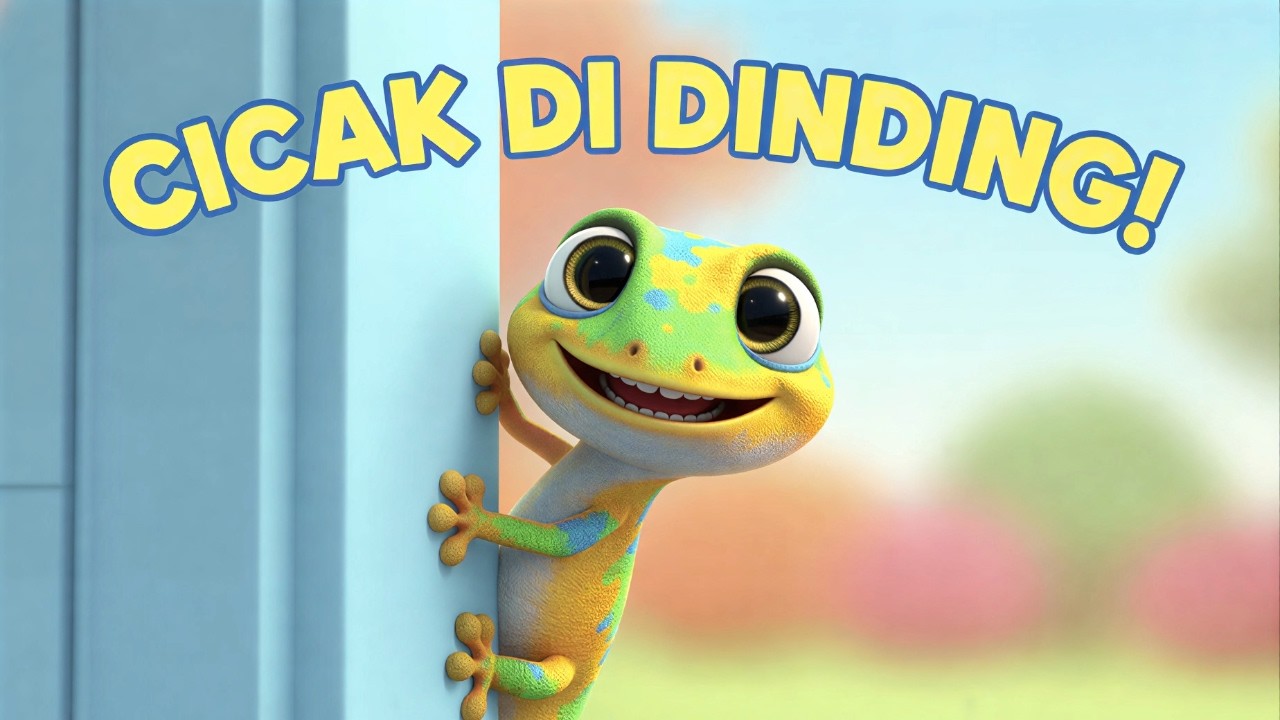 Cicak-Cicak Di Dinding 🦎 | Lagu Anak Indonesia Ceria | Mukmin Wonders