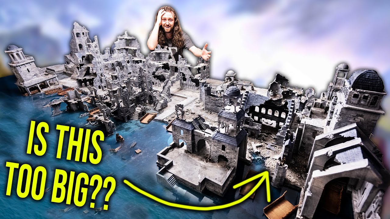 The Battle for Osgiliath | MASSIVE Lord of the Rings Warhammer Battle Report