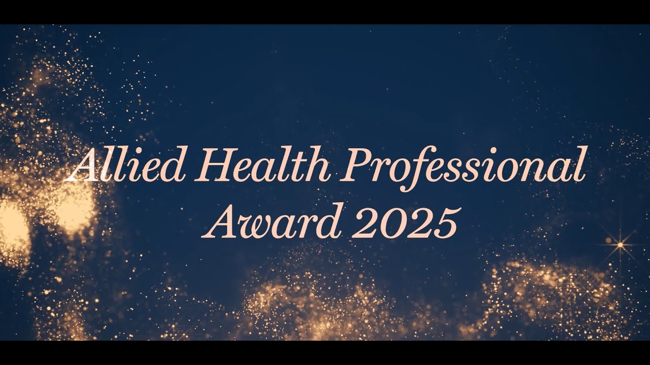 Allied Health Professional Award Winner