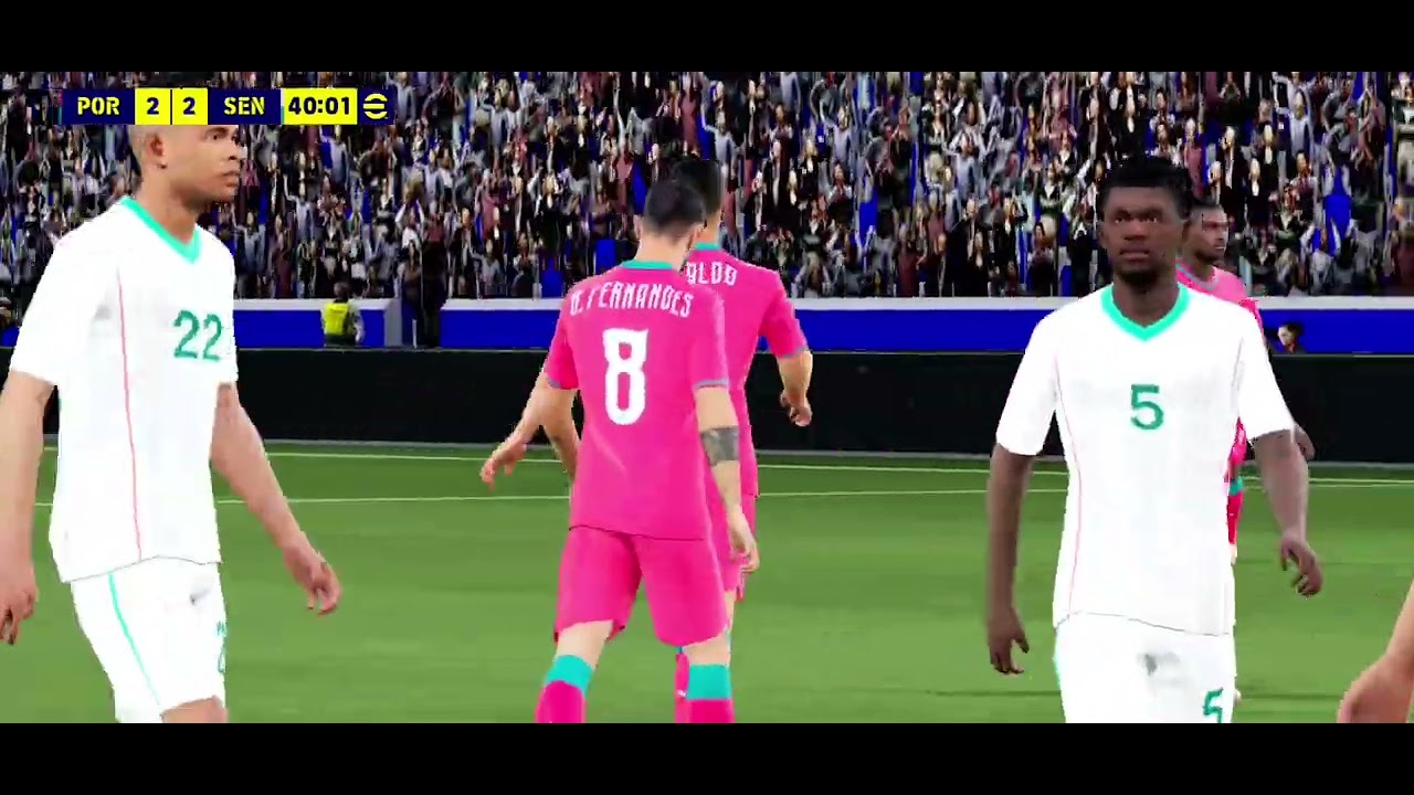 PORTUGAL vs SENEGAL 3-2 😱 | LAST MINUTE GOAL at 90+ | CRAZY MATCH 🔥