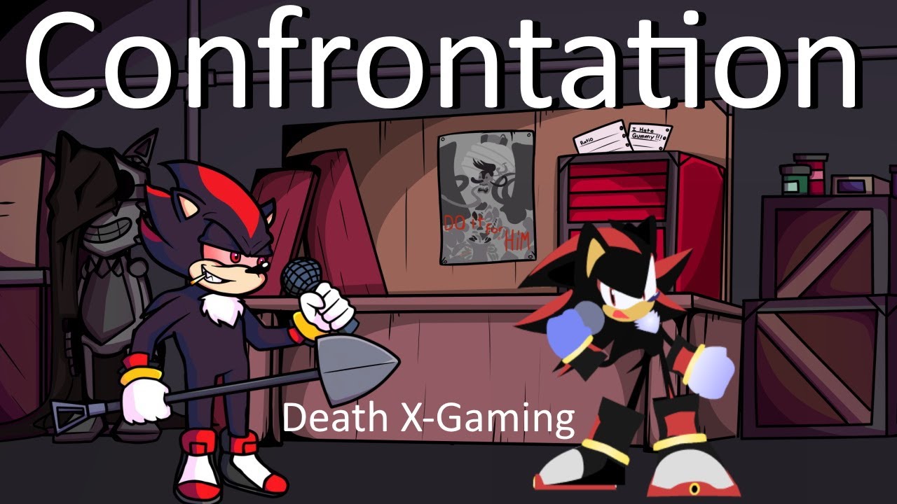 Friday Night Funkin' - Confrontation But It's Shadow Vs Shadow (My Cover) FNF MODS