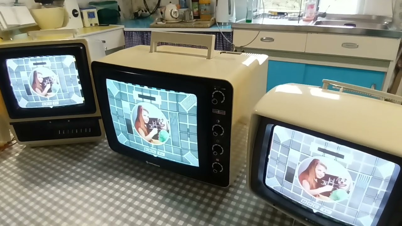 A Trio of White: Three Iconic Circa Late-70s Japanese Portable Colour CRT TVs Compared