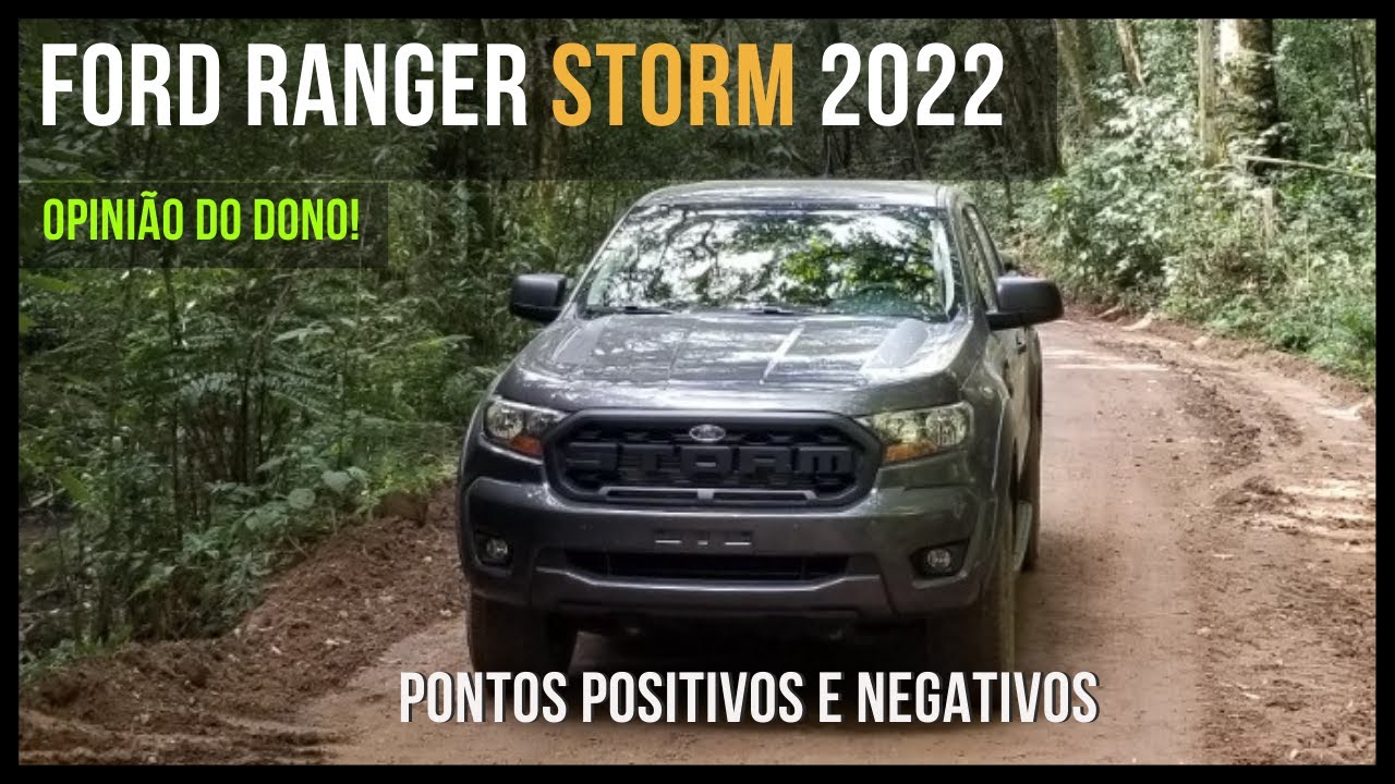 Ranger Storm Cinza Moscou, opinião de dono. Vale a Pena?