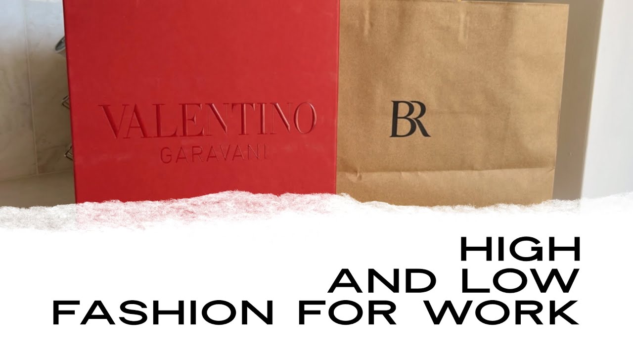 Sophisticated Style: Banana Republic & Valentino Shoe Haul for Work!