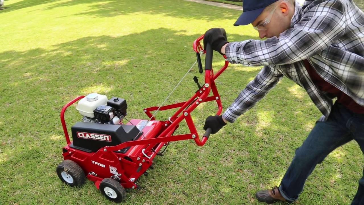 Classen® TA18 Steerable Compact Aerator