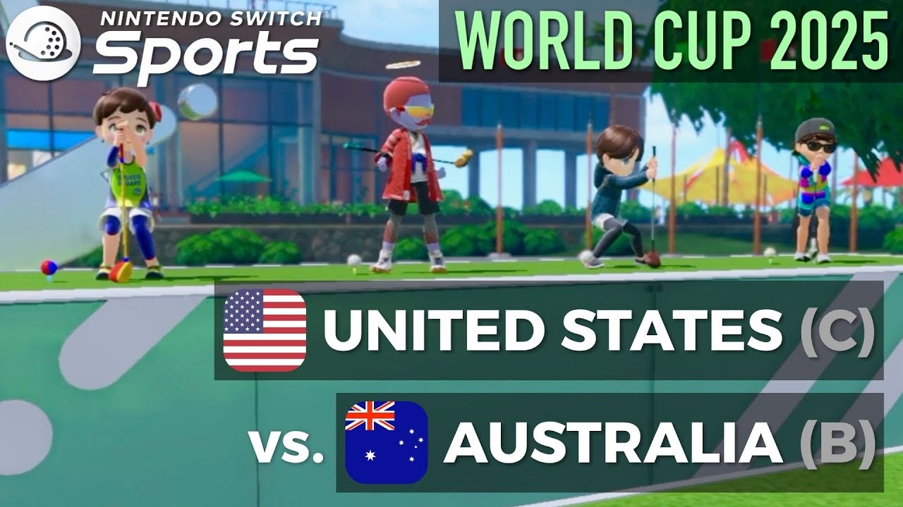 USA vs. Australia | Switch Sports Golf WORLD CUP 2025!