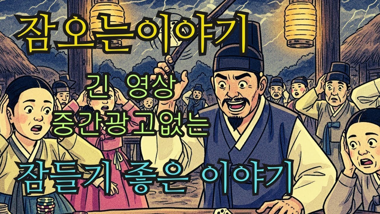 수면영상 🌙 한국 전래동화 모음  가을 지주의 지팡이부터 겨울 거지의 예언까지   잠오는이야기   중간광고없는