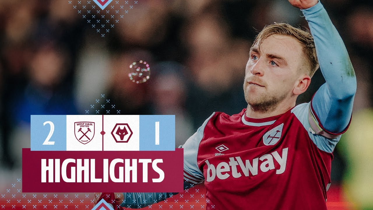 Bowen Seals Hammers' Return to Victory! 🔥 | West Ham 2-1 Wolves | Premier League Highlights
