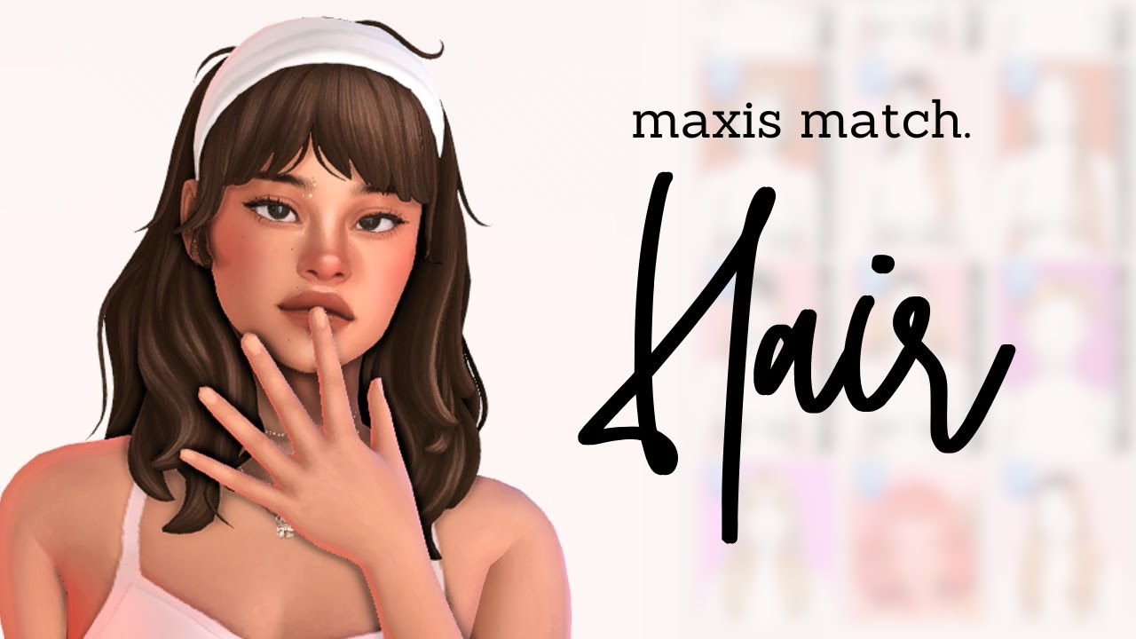 sims 4 hair haul + cc links