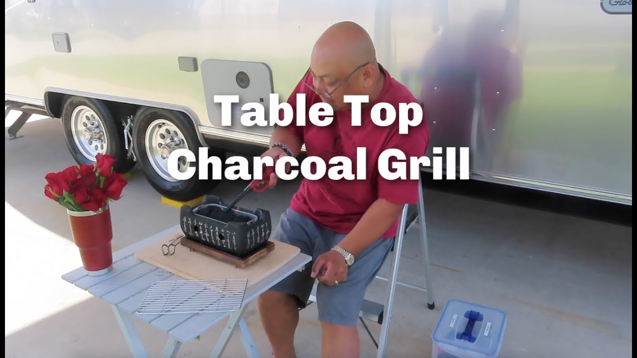 Table Top Portable Charcoal Grill
