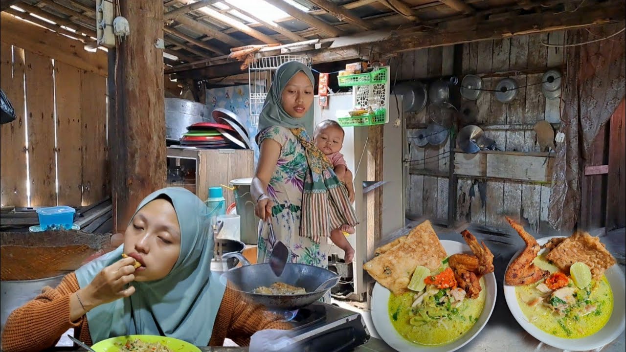 Ngabisin Stok Belanjaan diKulkas‼️Masak ditemenin Arjuna