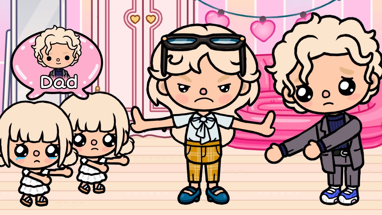 Mom separated us from dad💔/Toca sad stories😭/ Toca boca😉