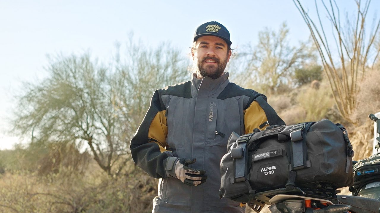 Alpine Duffle ADV Motorcycle Tail Bag | Mosko Moto