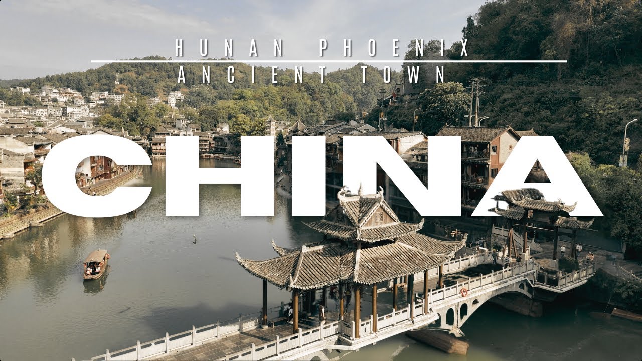 Road Trip in China Ep. 4 | Phoenix Ancient Town | Drone 4K