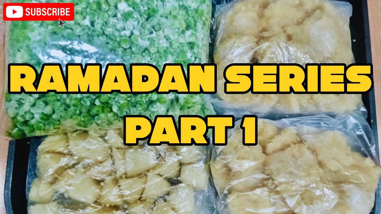🌙 Ramadan Series | Part 1 | Special Ramadan Recipes & Blessings#RamadanSeries