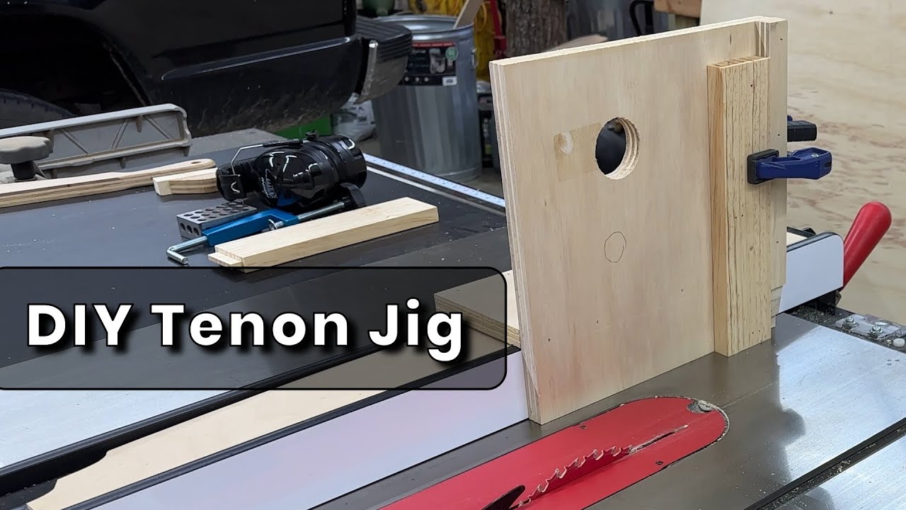 Shop made Tenon Jig for the Table Saw